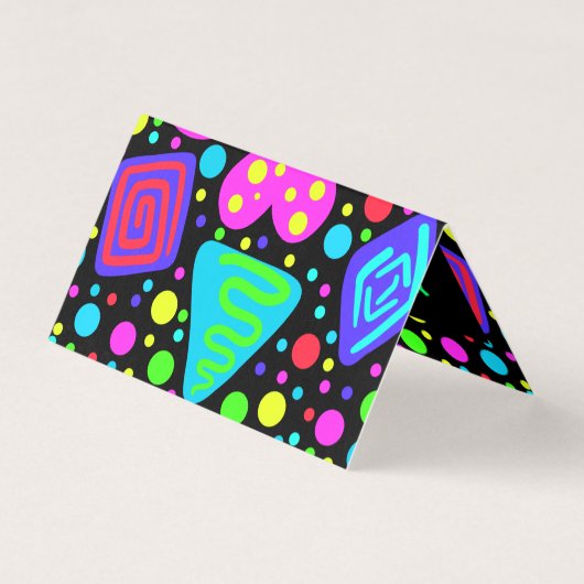 Uitnodiging van de partij Wild 80 (Achterkant)