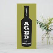 Uitnodiging van de partij Wine Lover Birthday (Staand voorkant)