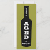 Uitnodiging van de partij Wine Lover Birthday (Voorkant)