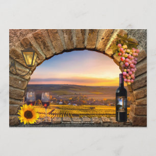 Uitnodiging van de partij Wine Théconomyard Bachel