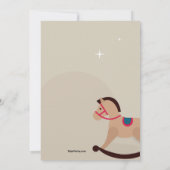 Uitnodiging van de partij Wooden Soldier Birthday (Achterkant)