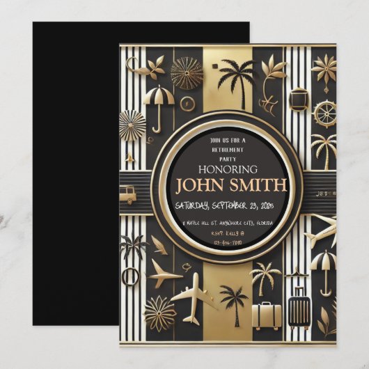 UITNODIGING VAN DE PENSIOENGERECHTIGDE (Voorkant / Achterkant)