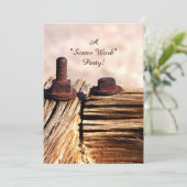 Uitnodiging van de Pensioenpartij, Funny, Schroefw (Staand voorkant)