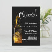 Uitnodiging van de Pensioenpartij, ouderdomspensio (Staand voorkant)