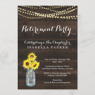 Uitnodiging van de Pensioenpartij - Rustige zonneb