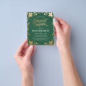 Uitnodiging van de Pensioenpartij,  uitnoeping Flyer (Hand)