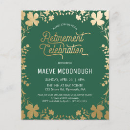 Uitnodiging van de Pensioenpartij, uitnoeping Flyer