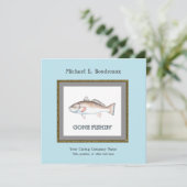 Uitnodiging van de Pensioenpartij voor roodbaars (Staand voorkant)