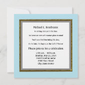 Uitnodiging van de Pensioenpartij voor roodbaars (Achterkant)