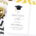 Uitnodiging van de Pet van de afstuderen<br><div class="desc">Stuur mooie Afstuderen Pet Graduation Party uitnodigingen om je gasten klaar te maken voor je geweldige afstudeerfeest.</div>