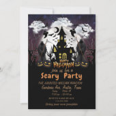Uitnodiging van de Planner van Halloween Party (Voorkant)