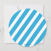 Uitnodiging van de Pool Birthday Party van Cute Ki (Achterkant)