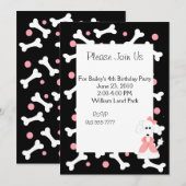 uitnodiging van de pooldag (Voorkant / Achterkant)