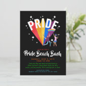 Uitnodiging van de Pride Partij | PRIJS (Staand voorkant)