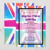 Uitnodiging van de Punk Partij van de Jack Flag va (Voorkant / Achterkant)