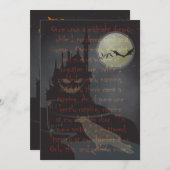 Uitnodiging van de Raven-partij (Voorkant / Achterkant)