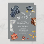 Uitnodiging van de rechtenstudiegroep (Voorkant / Achterkant)