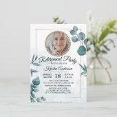 Uitnodiging van de regeringspartij Eucalyptus Gree (Staand voorkant)