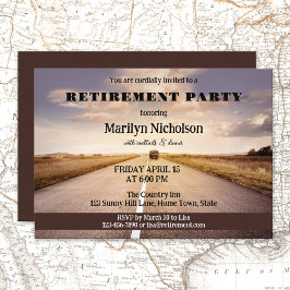 Uitnodiging van de Road Country Retirement Party