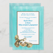 Uitnodiging van de Roast Party van het verloving (Voorkant / Achterkant)