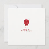 Uitnodiging van de Rode en Witte GraduPartij (Achterkant)