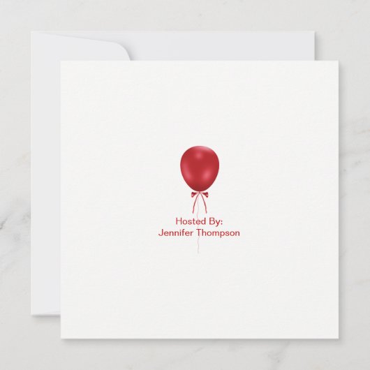 Uitnodiging van de Rode en Witte GraduPartij (Achterkant)