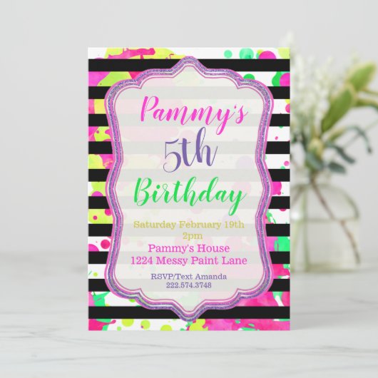 Uitnodiging van de schilderpartij, Kunstpartij, Ui (Staand voorkant)