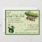 Uitnodiging van de  Sint Patrick's Day (Voorkant)