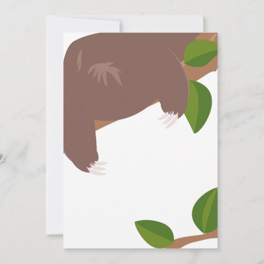 Uitnodiging van de Slotpartij (Achterkant)