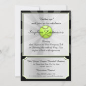 Uitnodiging van de Softball Field Pass Retirement  (Achterkant)