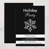 Uitnodiging van de sparkle & Drama-feestdag (Voorkant / Achterkant)