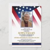 Uitnodiging van de speciale militaire aftredingspa (Voorkant)