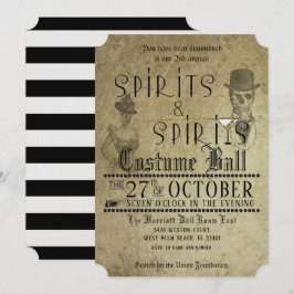 Uitnodiging van de Spirits van de Partij van de Ha