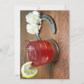 Uitnodiging van de Stakes-partij Belmont (Voorkant)