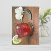 Uitnodiging van de Stakes-partij Belmont (Staand voorkant)