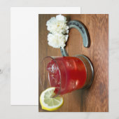 Uitnodiging van de Stakes-partij Belmont (Voorkant / Achterkant)