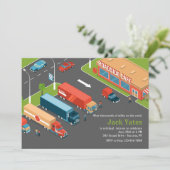 Uitnodiging van de stuurprogrammapartij voor vrach (Staand voorkant)