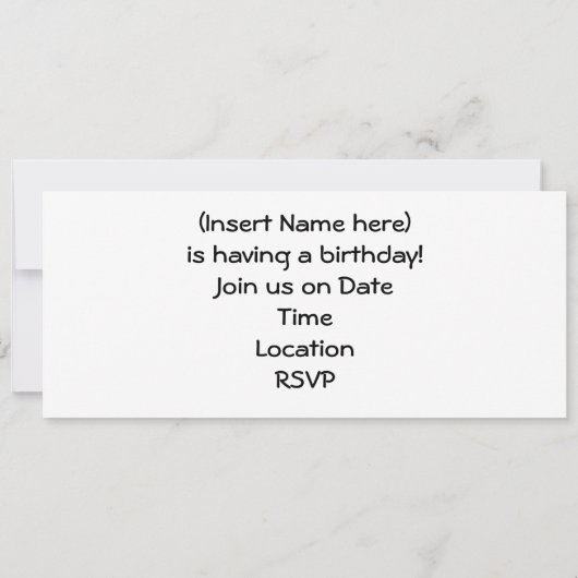 Uitnodiging van de stuurtrein (Achterkant)