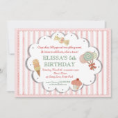 Uitnodiging van de  Sweet-partij (Voorkant)