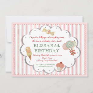 Uitnodiging van de  Sweet-partij