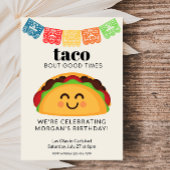 uitnodiging van de Taco Party