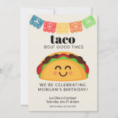 uitnodiging van de Taco Party (Voorkant)