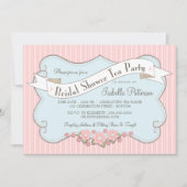 Uitnodiging van de Tea-partij bij het Vrijgezelle (Voorkant)