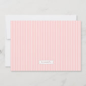 Uitnodiging van de Tea-partij bij het Vrijgezelle (Achterkant)