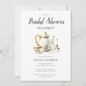  uitnodiging van de Tea Partij van de Vrijgezellen (Voorkant)