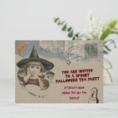 Uitnodiging van de Tea Party (Staand voorkant)