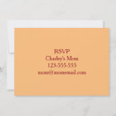 Uitnodiging van de Tea Party (Achterkant)