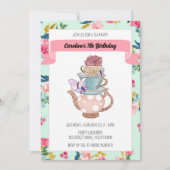 Uitnodiging van de theepartij (Voorkant)