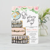 Uitnodiging van de tribune (Staand voorkant)