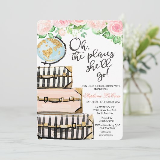 Uitnodiging van de tribune (Staand voorkant)